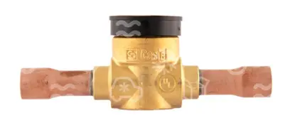 průhledítko Castel 3747E/2, R744/CO2, 130 bar, 1/4